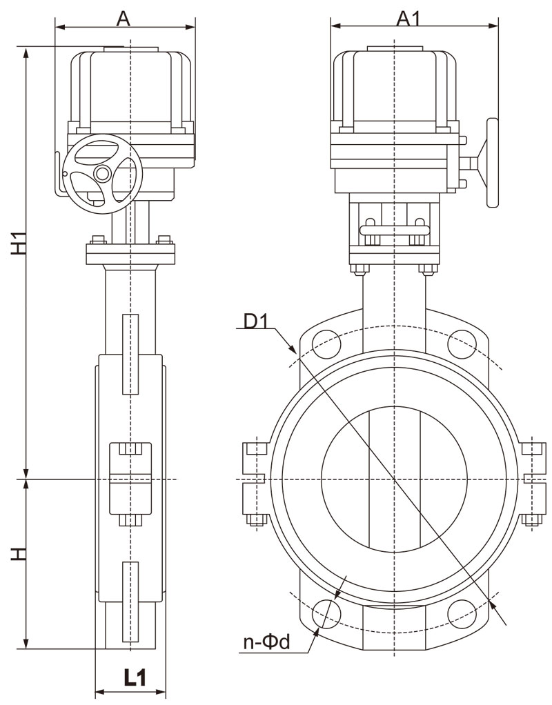 D941F46電動(dòng)襯氟蝶閥